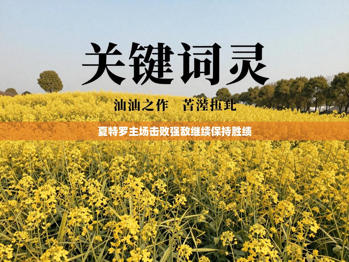 夏特罗主场击败强敌继续保持胜绩  第2张